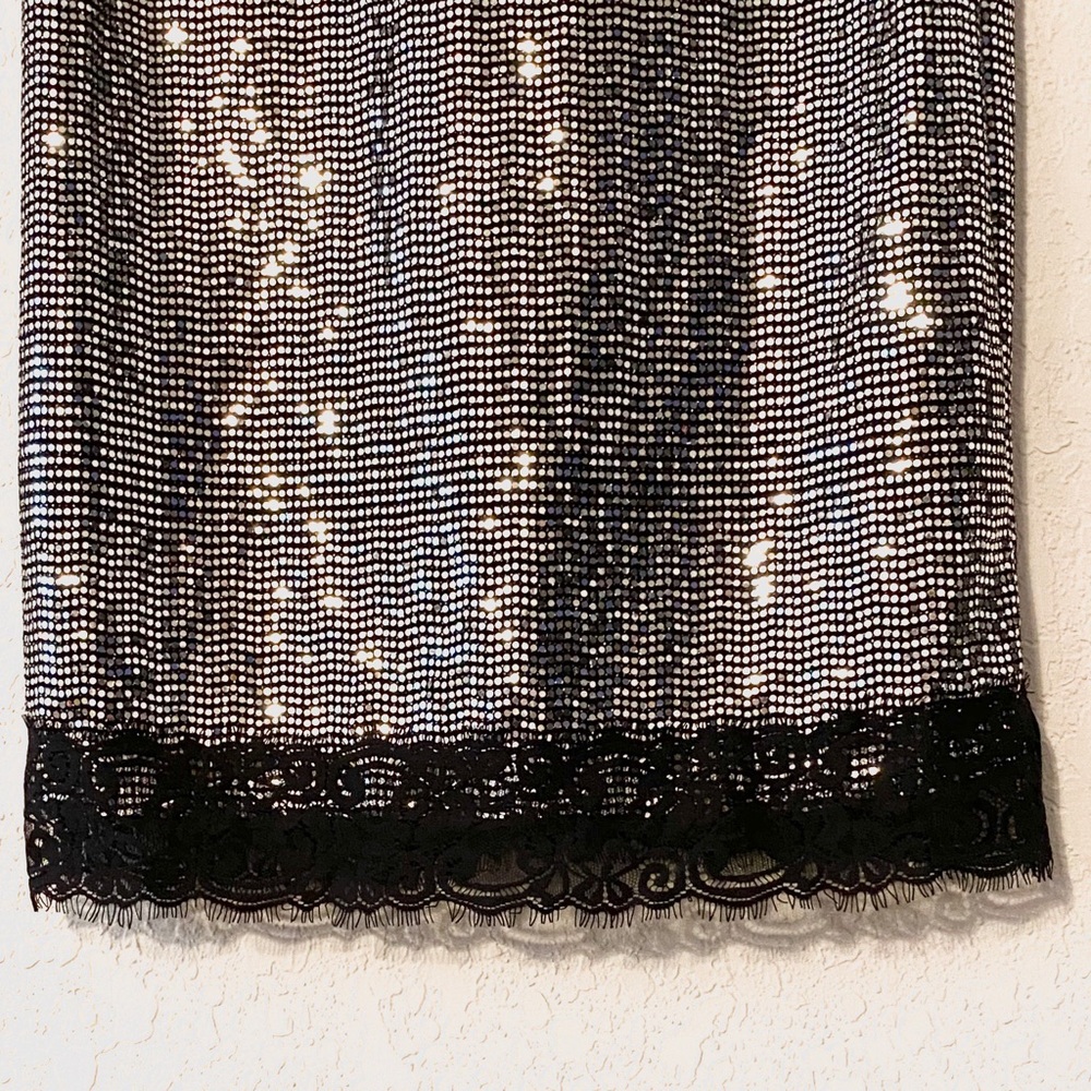 🖤Zara Sequin Stretchy Pencil Skit - Picture 7 of 13